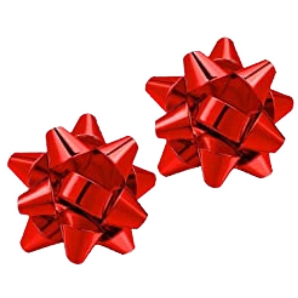 2/$20 RED Bows Earrings Christmas Bow Studs Holiday Earrings LIMITED QTYS